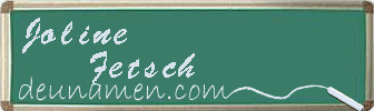 Joline Fetsch Visitenkarte